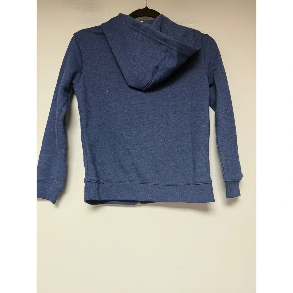 Cat & Jack Zip Up‎ Hoodie Kids S 6/7 Blue New Fleece Hooded Sweatshirt 8594